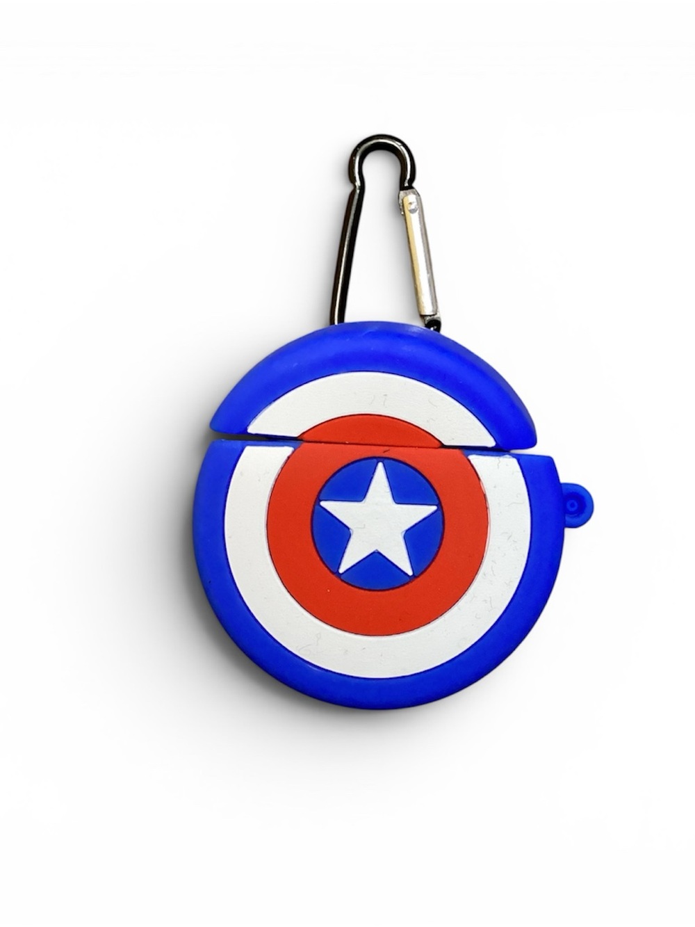 Captain Shield Silicone AirPods Case 1&2 generation - Blue White Red